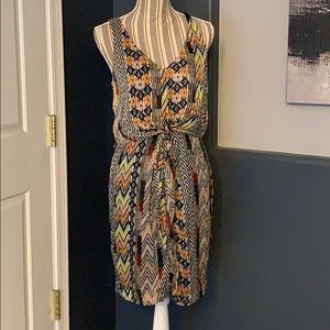 Jessica Simpson Colorful Dress